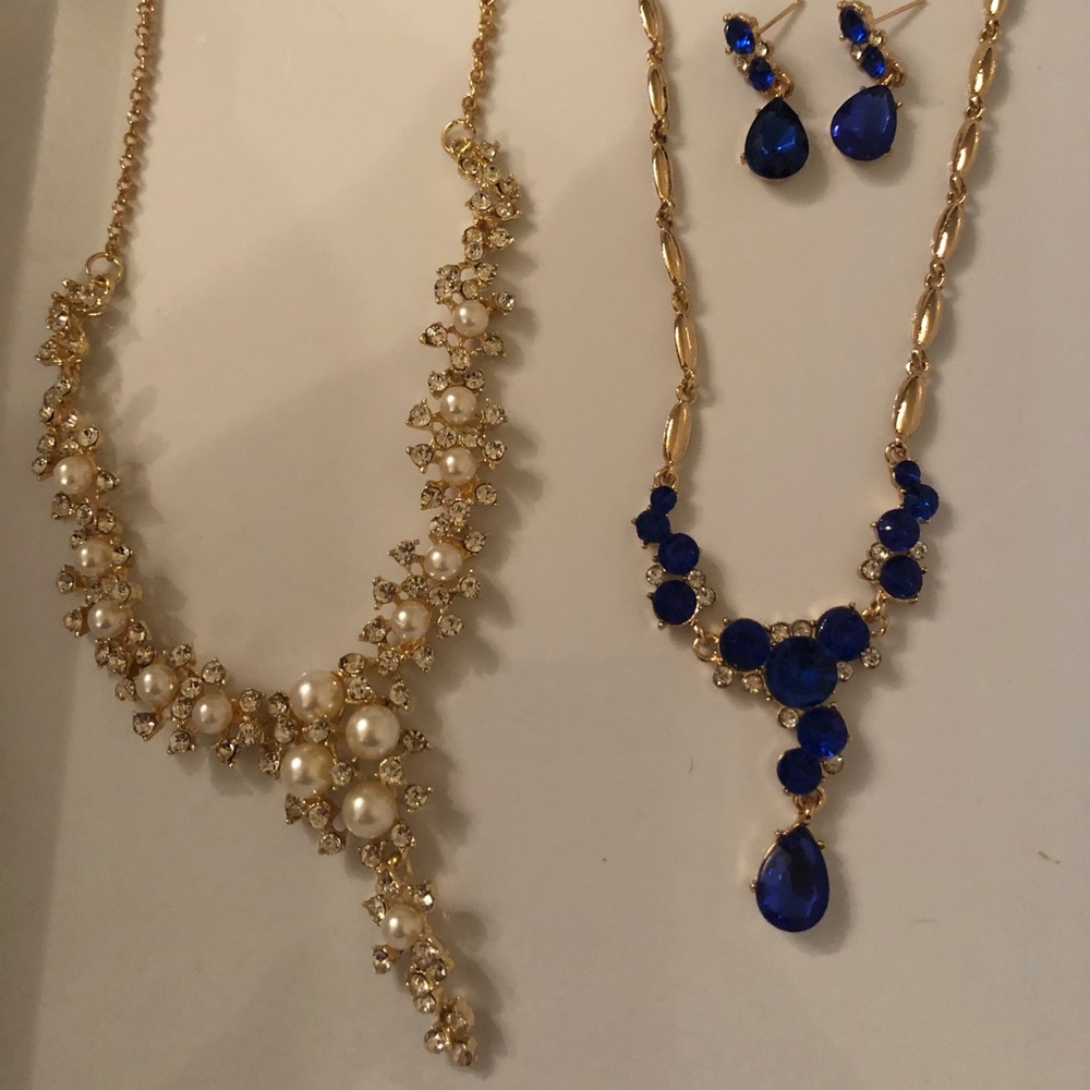 🛍 Statement Necklaces Gold Plated New 4/$25